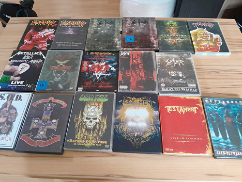 Thrash metal dvd konvolut - metal, dvd-konvolut