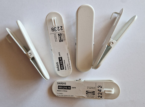 Ikea skadis klemme - -,