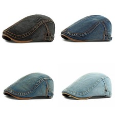 Schiebermütze Herren Denim