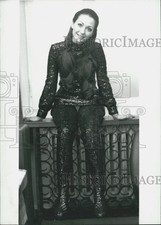 1969 Press Photo Christine