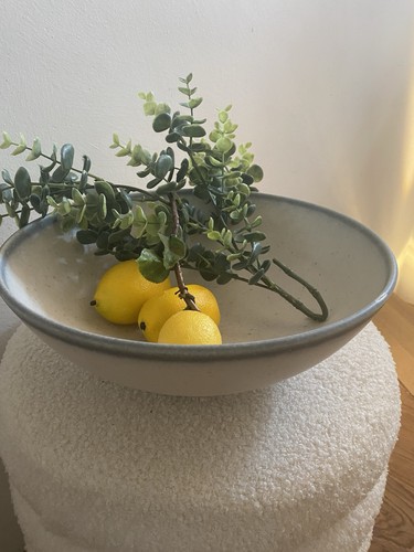 Keramik deko obst salat - keramik,