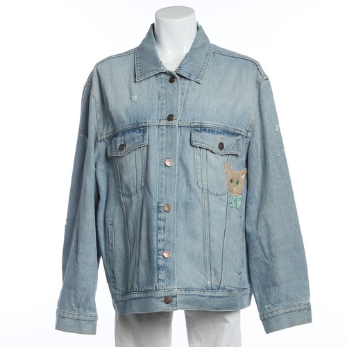 Gucci jeansjacke 46 blau - gucci, it