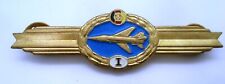DDR NVA  Klassifizierungsabzeichen Flugzeugführer Stufe I Eisen lackiert
