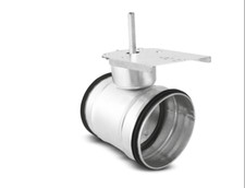 Absperrklappe für Stellmotor