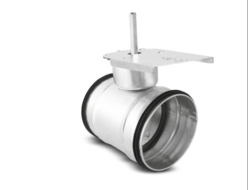 Absperrklappe für stellmotor - absperrklappe,