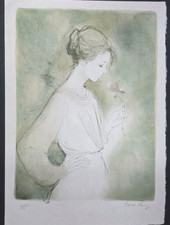 Bernard Charoy original Lithographie handsigniert und nummeriert 47/50