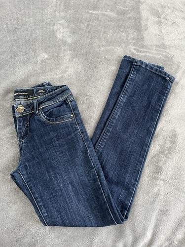 Dunkelblaue vintage jeans slim - dunkelblaue,