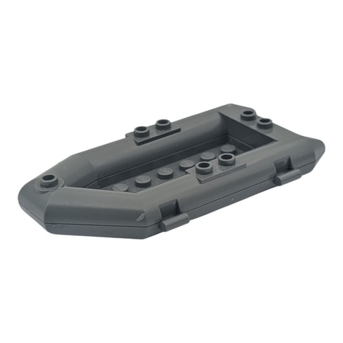 Lego schlauchboot dunkelgrau - lego,