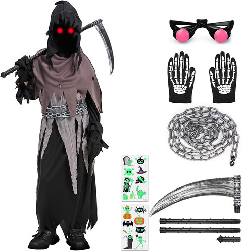 Horror sensenmann kostüm - sensenmann,