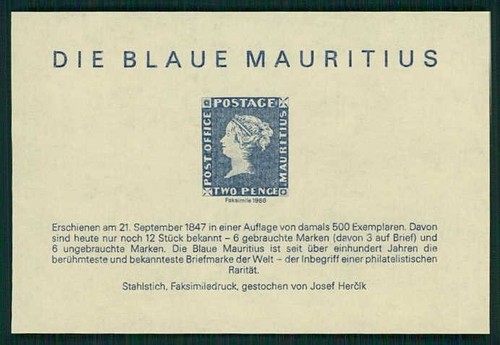 Sonderblock 1986 die blaue - 1986,