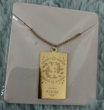 Pisces Zodiac Necklace / Halskette Sternzeichen Fische / Weihnachtsgeschenk 