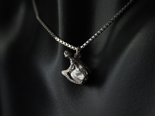 Charms Anhänger Silber Musikerin mit Harfe 3D - zauberhaft & filigran silver