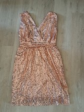 rose / goldenes Pailetten *