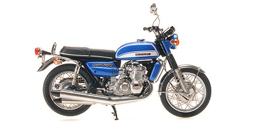Suzuki gt750 blau 1973 - j, in