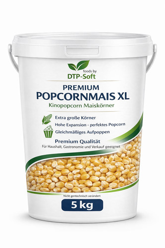 5kg premium popcorn mais kg - 5,