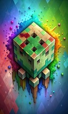 Panel Minecraft 40 cm x 60 cm