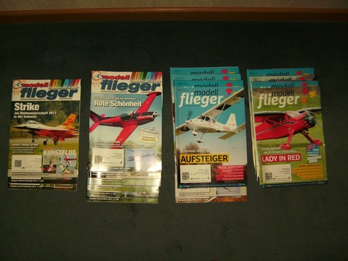 21x zeitschrift modellflieger - zeitschrift,