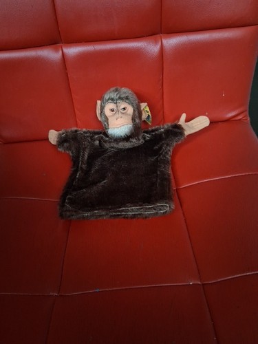 Steiff vintage handpuppe affe - steiff,