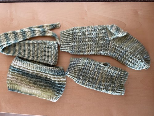 Mädchen set mini scarfs - mädchen,