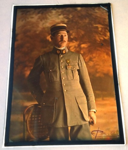 Autochrom militär soldat grad - autochrom,