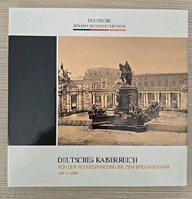 Deutsche Währungsgeschichte Kursmünzensatz Set Deutsches Kaiserreich Zertifikat