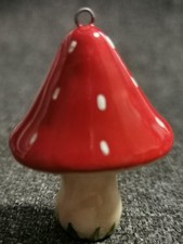 Villeroy & Boch Ornament Anhänger Fliegenpilz Mushroom winter toys christmas 