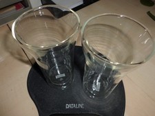 2 x BODUM große Kaffeegläser Teegläser  latte macchiato Borosilikatglas
