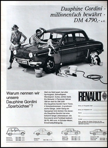 Renault dauphine gordini - renault,