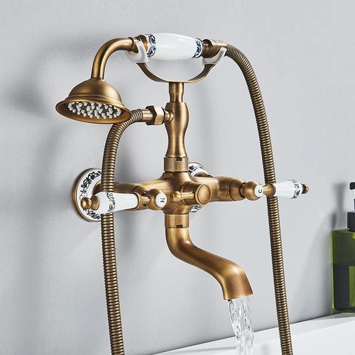 Retro badewannenarmatur mit - retro,