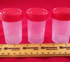 60ml auslaufsicher zäh kleiner Kunststoffbehälter/Glas/Wanne/Probe 15,20,25,30,100