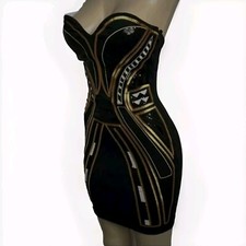 H&M Pailletten Mini Gold