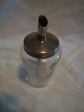 BMF Zuckerstreuer Streuer Glas Zuckerspender Vintage Retro