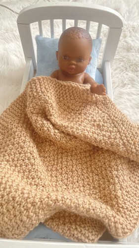 Strickdecke puppendecke - ,