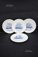 4er Set Keramik Teller Piral