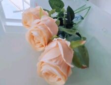 Künstliche Rosen Pfirsich mit