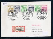 17444) Reco - Brief mit RZ 8100 Garmisch-P. 2b, SST Ski Arlberg-Kandahar... 1982