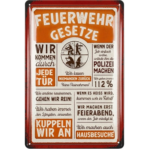 Retro blechschild - retro,