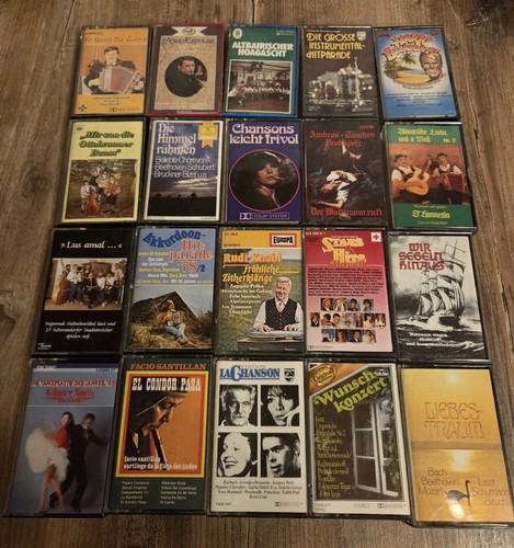Musikkassetten sammlung - 40,
