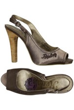 Replay Pumps Damen High Heels Stiletto Peep Toes Gr. EU 39 Braun #co54k05