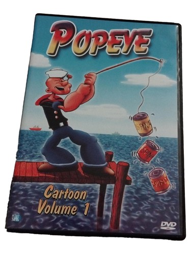 Popeye cartoon volume dvd - 1,