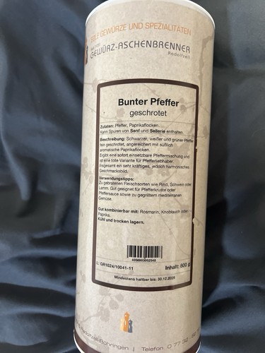Große gewürzsammlung von - große,