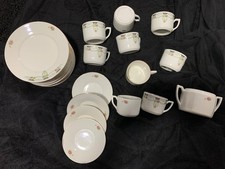 Altes Blümchen Kaffeegeschirr Porzellan, 