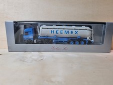 Herpa Exclusiv Serie, HEEMEX, Zement Kippsilo-Sattelzug, MB Actros, H0 1:87, OVP