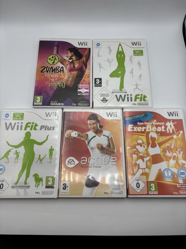 Nintendo wii fitness bundle - wii,