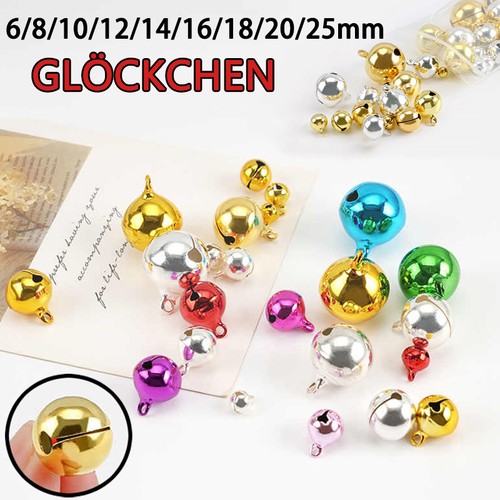 6mm 25mm metall glöckchen - ~,