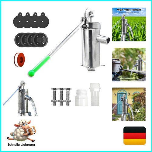 Edelstahl handpumpe - edelstahl,