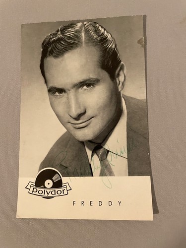 Freddy quinn sänger signed - freddy,