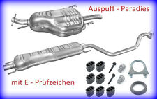 Abgasanlage Auspuff für Opel