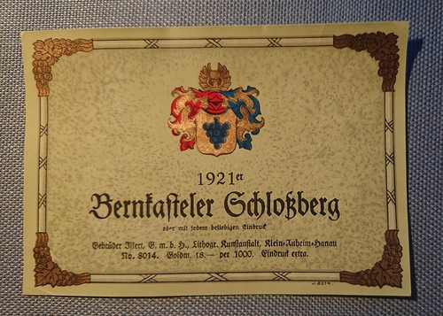 Altes weinetikett - altes,