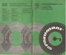 DDR Prospekt Pneumant Reifen